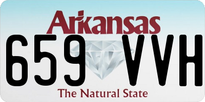 AR license plate 659VVH