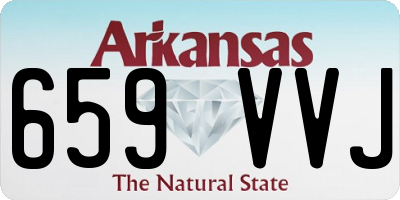 AR license plate 659VVJ