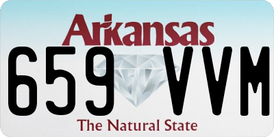 AR license plate 659VVM