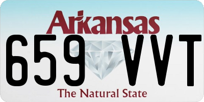 AR license plate 659VVT