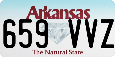 AR license plate 659VVZ