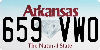 AR license plate 659VWO