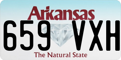 AR license plate 659VXH