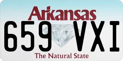 AR license plate 659VXI