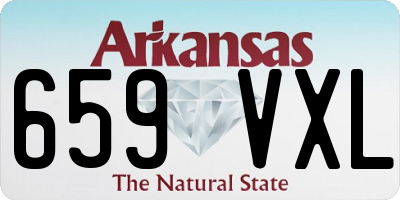 AR license plate 659VXL