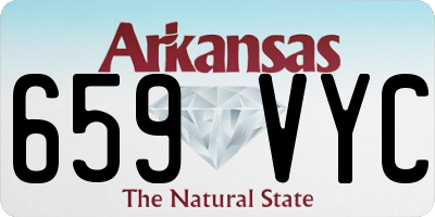 AR license plate 659VYC