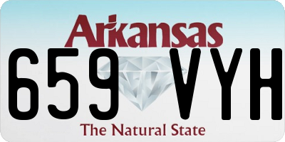 AR license plate 659VYH