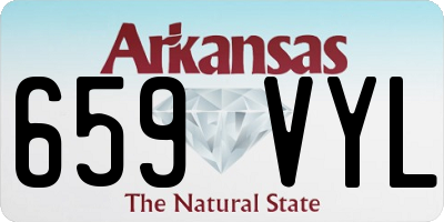 AR license plate 659VYL