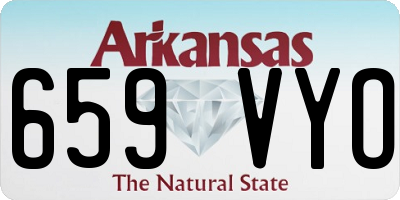 AR license plate 659VYO