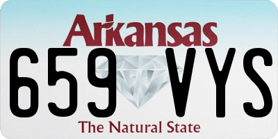 AR license plate 659VYS