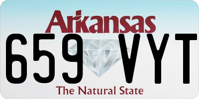 AR license plate 659VYT