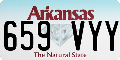 AR license plate 659VYY