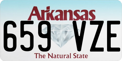 AR license plate 659VZE