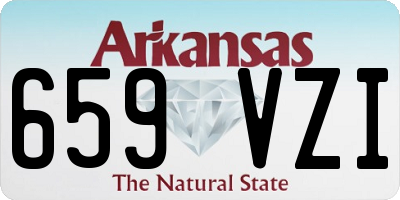 AR license plate 659VZI
