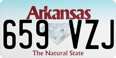 AR license plate 659VZJ