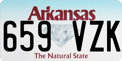 AR license plate 659VZK