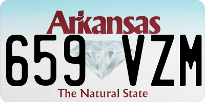 AR license plate 659VZM