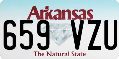 AR license plate 659VZU