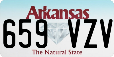 AR license plate 659VZV