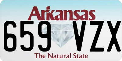 AR license plate 659VZX