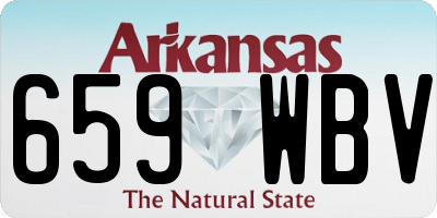 AR license plate 659WBV