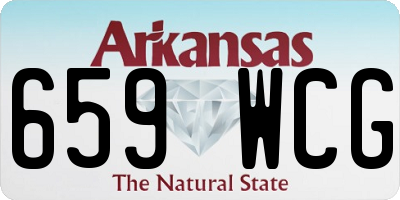 AR license plate 659WCG