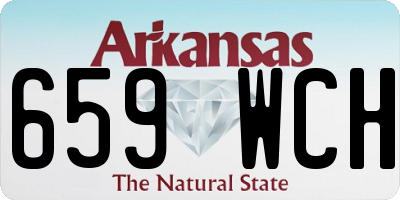 AR license plate 659WCH