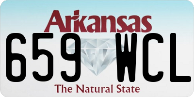 AR license plate 659WCL