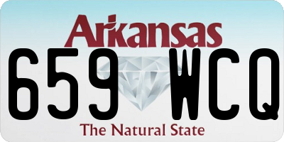 AR license plate 659WCQ
