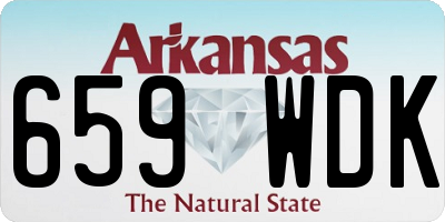 AR license plate 659WDK