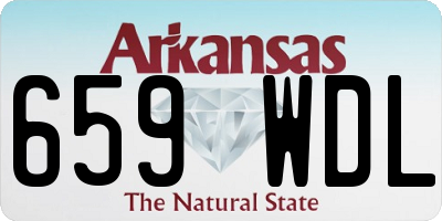 AR license plate 659WDL
