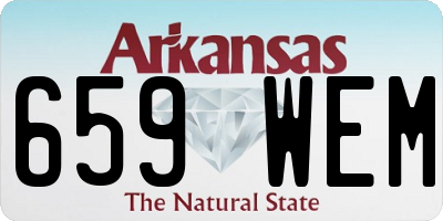 AR license plate 659WEM