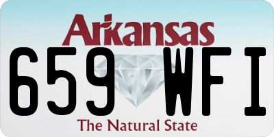 AR license plate 659WFI