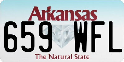 AR license plate 659WFL