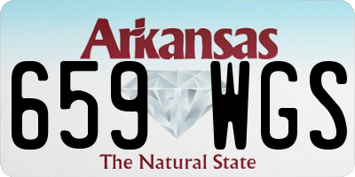 AR license plate 659WGS