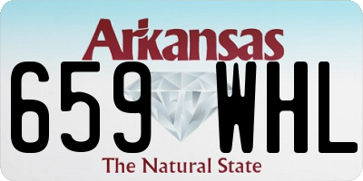 AR license plate 659WHL