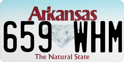 AR license plate 659WHM