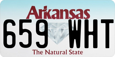 AR license plate 659WHT