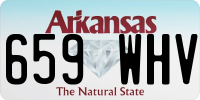 AR license plate 659WHV