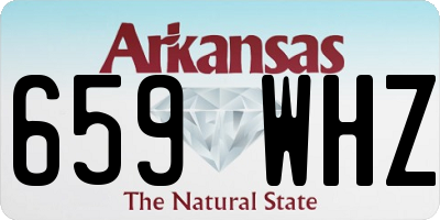AR license plate 659WHZ