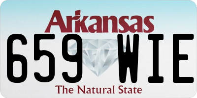 AR license plate 659WIE