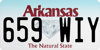 AR license plate 659WIY