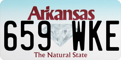 AR license plate 659WKE