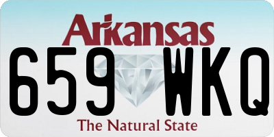 AR license plate 659WKQ