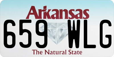 AR license plate 659WLG