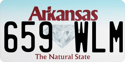 AR license plate 659WLM