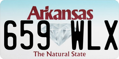 AR license plate 659WLX