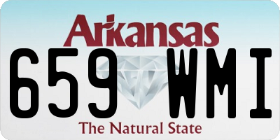 AR license plate 659WMI