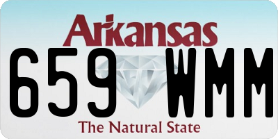 AR license plate 659WMM