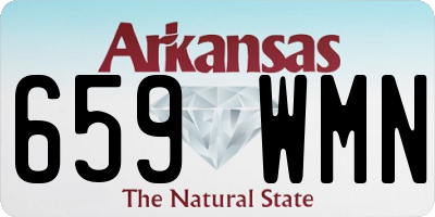 AR license plate 659WMN